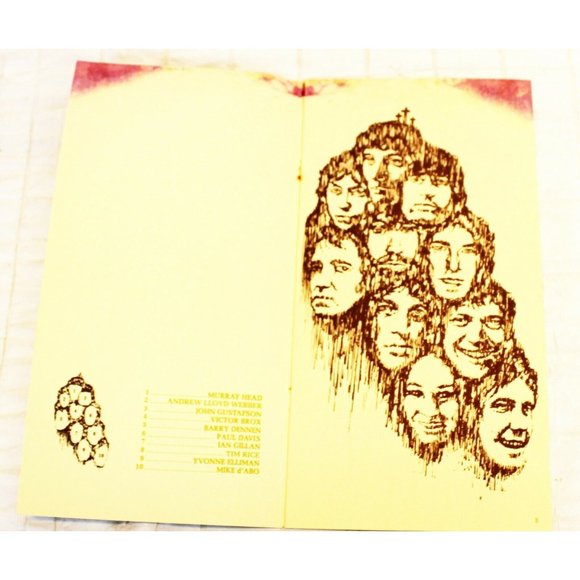 1970 "Jesus Christ Superstar" Rock Opera Andrew Lloyd Weber Script Music Book - Picture 2 of 11